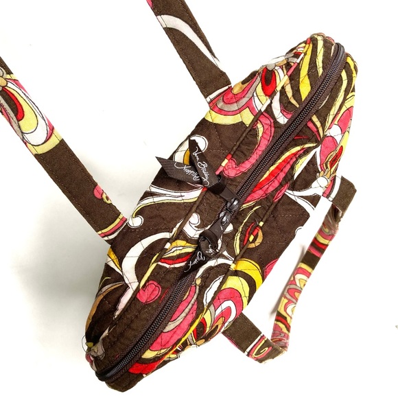 VERA BRADLEY “Puccini” Tall Zip Tote Bag - Picture 7 of 16